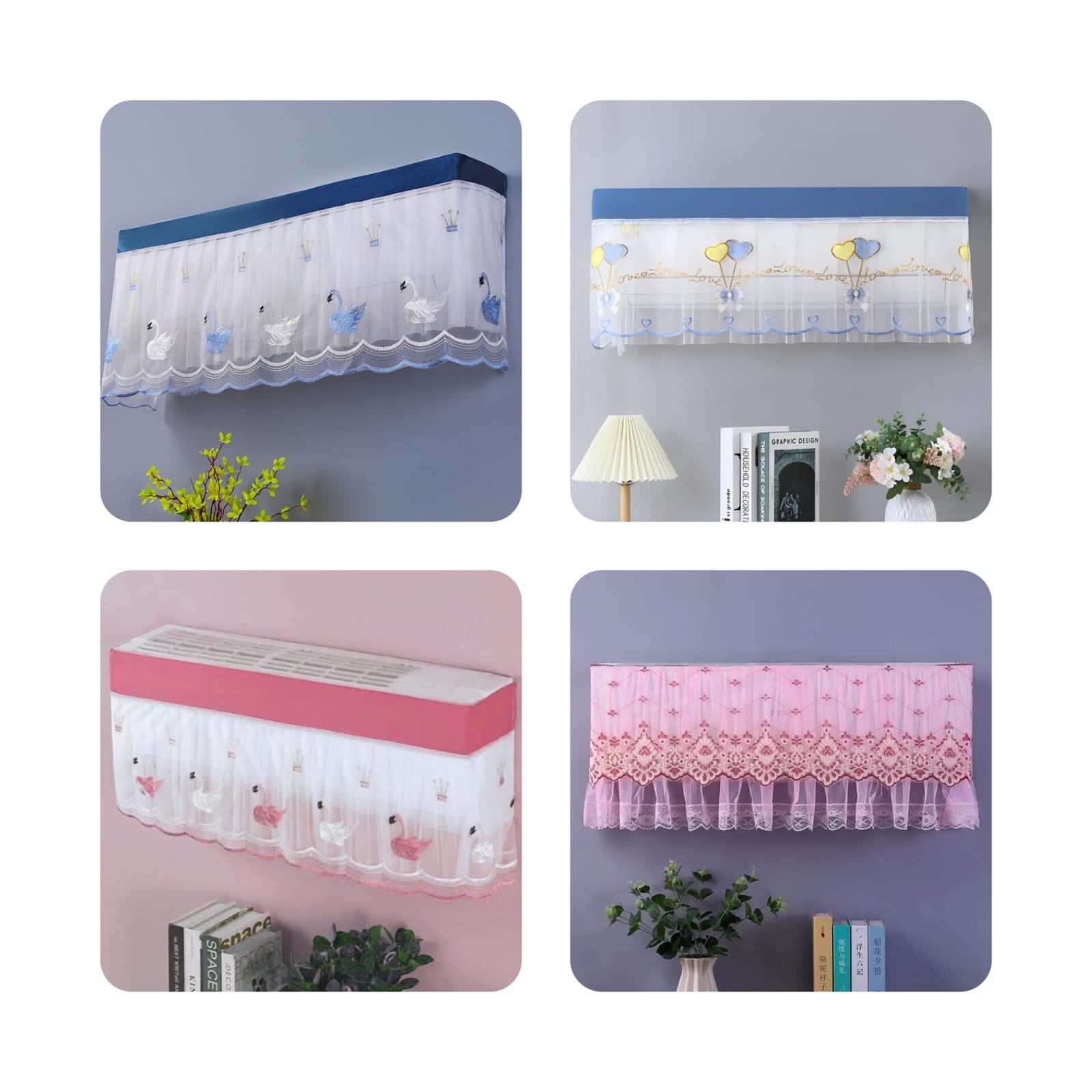 1.5 Ton Dustproof Beautiful Design AC Cover
